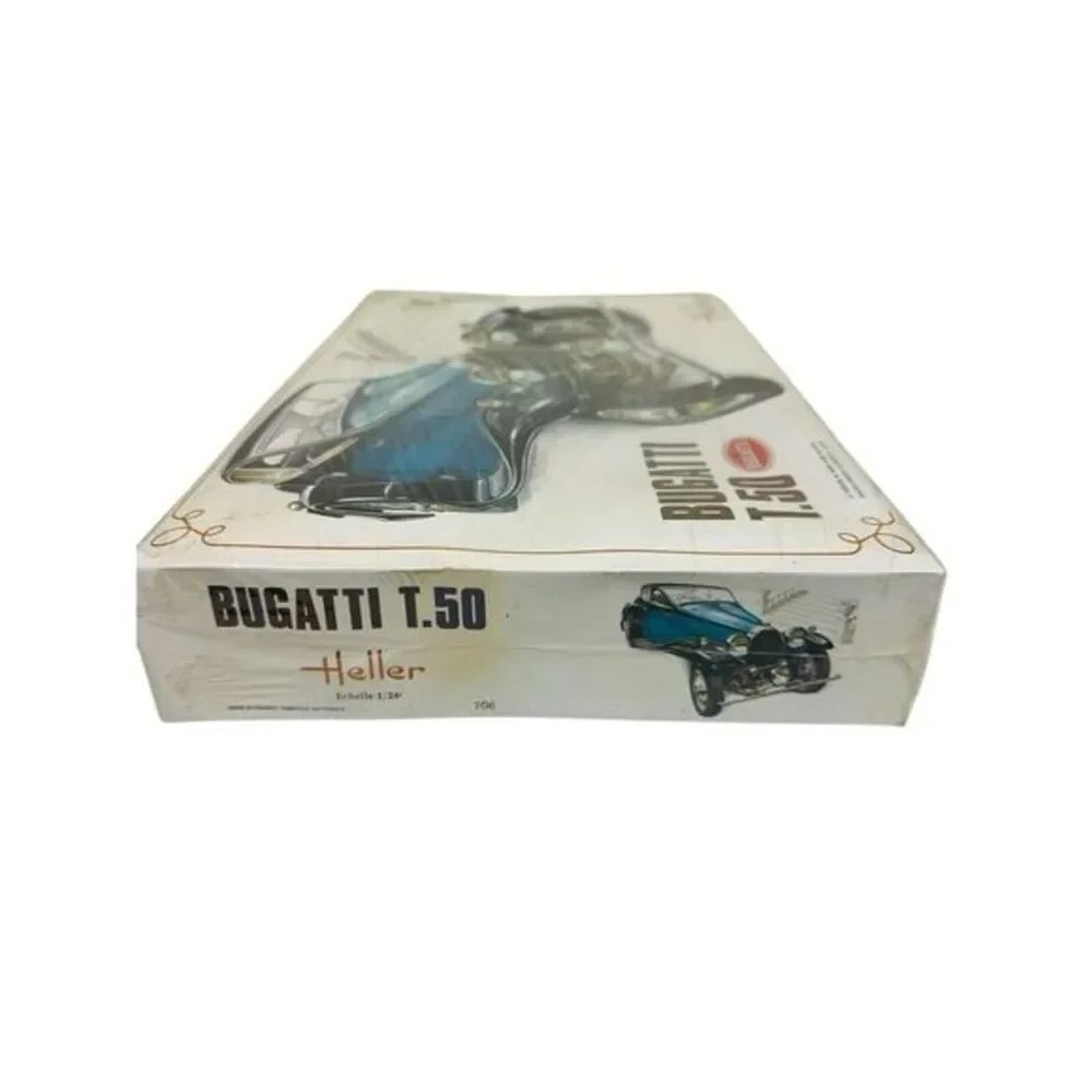 Vintage Heller Bugatti T.50 1:24 #706 Made In France NOS Factory Sealed‎ Read